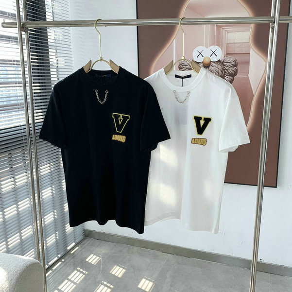 商品名称：ルイヴィトン LOUISVUITTON MS-TDLV22061　2022年夏最新入荷 Tシャツ 半袖 ショートスリーブ スウェットシャツ 短袖 トップス レジャーシャツ 男女兼用