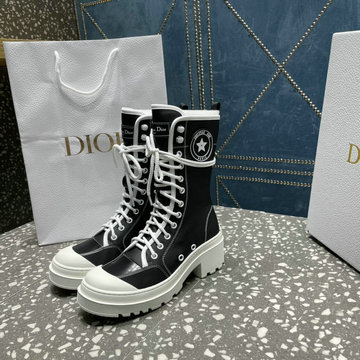 クリスチャンディオール CHRISTIAN DIOR 26-CDJ22015　2022年秋冬最新入荷 D-ライズ マーティンブーツ ショートブーツ レースアップシューズ レディースシューズ