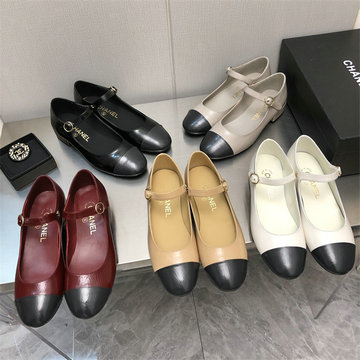 シャネル CHANEL 26-CHJ22031P　2022年秋冬最新入荷 パンプス ローファー フラットシューズ カジュアルシューズ レディースシューズ 靴