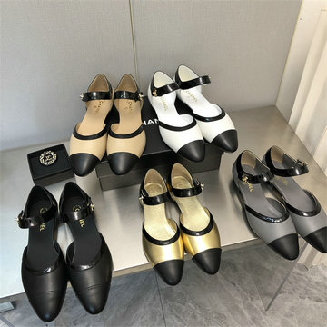 シャネル CHANEL 26-CHJ22034　2022年春夏最新入荷 パンプス ローファー フラットシューズ カジュアルシューズ レディースシューズ 靴