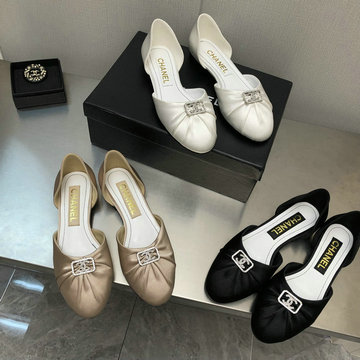 シャネル CHANEL 26-CHJ22039　2022年秋冬最新入荷 バレーシューズ ローファー フラットシューズ レディースシューズ カジュアルシューズ 靴