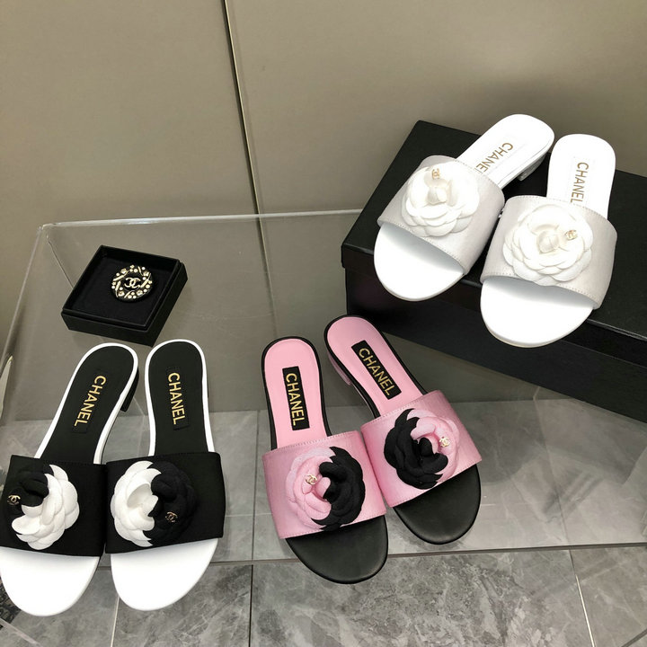 シャネル CHANEL 26-CHJ22041　2022年秋冬最新入荷 キャラメル フラットミュール レディースシューズ スライドサンダル サマーサンダル スリッパ