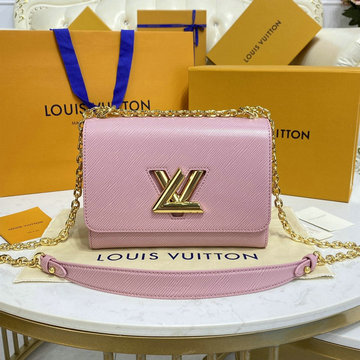 商品名称：ルイヴィトン LOUISVUITTON 057-M20802　2022年最新入荷 ツイスト MM 斜め掛け ショルダーバッグ クロスボディバッグ レディースかばん エピレザー