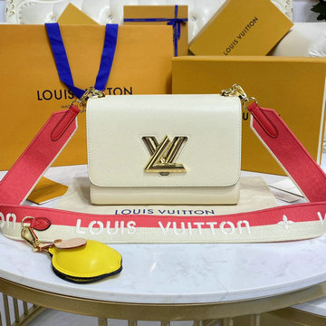 ルイヴィトン LOUISVUITTON 057-M20681　2022年最新入荷 ツイスト MM トップハンドルバッグ トートバッグ 2way 斜め掛け ショルダーバッグ クロスボディバッグ