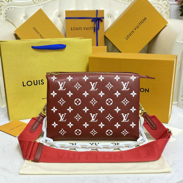 ルイヴィトン LOUISVUITTON 057-M20761　2022年最新入荷 クッサン PM 斜め掛け ショルダーバッグ クロスボディバッグ ウィメンズバッグ ラムレザー
