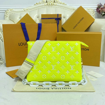 ルイヴィトン LOUISVUITTON 057-M20843　2022年最新入荷 クッサン PM 斜め掛け ショルダーバッグ クロスボディバッグ ウィメンズバッグ ラムレザー