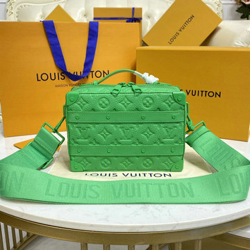 ルイヴィトン LOUISVUITTON 057-M20956G　2022年最新入荷 ハンドル ソフトトランク 斜め掛け ショルダーバッグ クロスボディバッグ トリヨンレザー