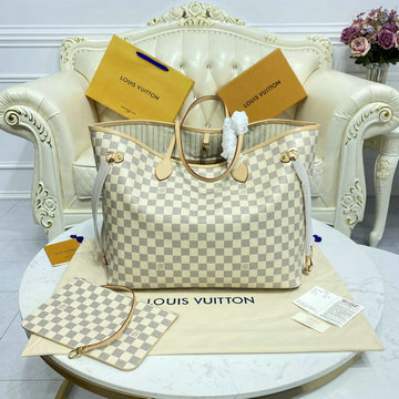 ルイヴィトン LOUISVUITTON 057-N41360　2022年最新入荷 ネヴァーフル GM トートバッグ ハンドバッグ トップハンドルバッグ レディースかばん ダミエアズールキャンパス