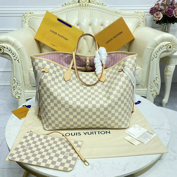 ルイヴィトン LOUISVUITTON 057-N41604　2022年最新入荷 ネヴァーフル GM トートバッグ ハンドバッグ トップハンドルバッグ レディースかばん ダミエアズールキャンパス