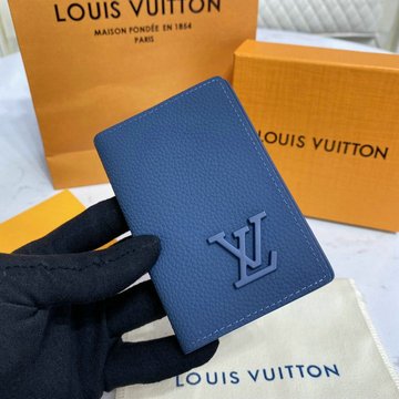 ルイヴィトン LOUISVUITTON 057-M81027　2022年最新入荷 オーガナイザー ドゥ ポッシュ パスポートケース カードケース アエログラムレザー