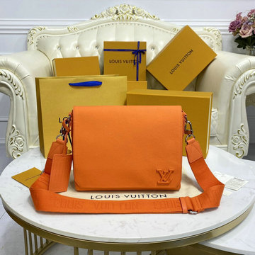 ルイヴィトン LOUISVUITTON 057-M57080C　2022年最新入荷 メッセンジャーバッグ 斜め掛けショルダーバッグ メンズかばん クロスボディ グレインレザー
