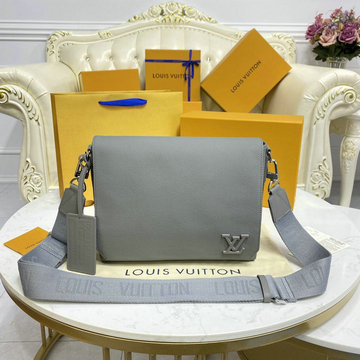 ルイヴィトン LOUISVUITTON 057-M57080H　2022年最新入荷 メッセンジャーバッグ 斜め掛けショルダーバッグ メンズかばん クロスボディ グレインレザー