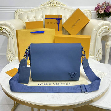 ルイヴィトン LOUISVUITTON 057-M59327　2022年最新入荷 メッセンジャーバッグ 斜め掛けショルダーバッグ メンズかばん クロスボディ グレインレザー