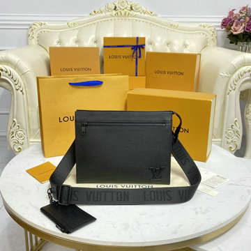 ルイヴィトン LOUISVUITTON 057-M59329　2022年最新入荷 メッセンジャー ヴォワヤージュ 斜め掛けショルダーバッグ メンズかばん クロスボディ アエログラム レザー