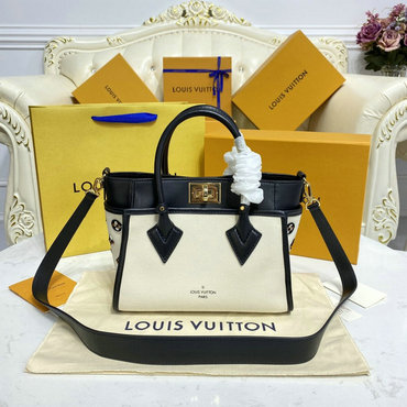 ルイヴィトン LOUISVUITTON 057-M59908　2022年最新入荷 オンマイサイド PM トップハンドルバッグ トートバッグ ハンドバッグ 2way 斜め掛け ショルダーバッグ