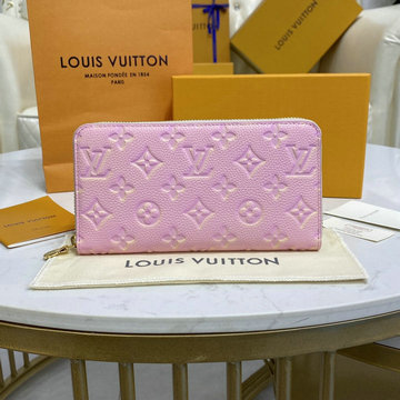 ルイヴィトン LOUISVUITTON 057-M81299　2022年最新入荷 ジッピー ウォレット ファスナー長財布 ロングウォレット カードポケット 小銭入れ モノグラム アンプラント
