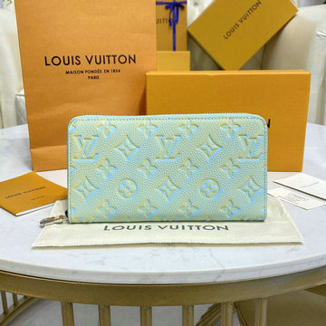 ルイヴィトン LOUISVUITTON 057-M81466　2022年最新入荷 ジッピー ウォレット ファスナー長財布 ロングウォレット カードポケット 小銭入れ モノグラム アンプラント