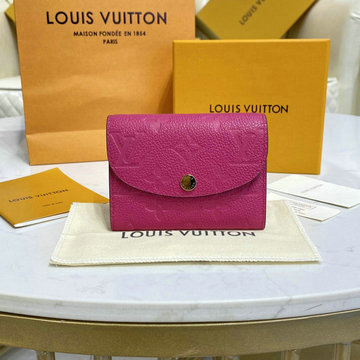ルイヴィトン LOUISVUITTON 057-M81521　2022年最新入荷 ポルトモネ ロザリ 小銭入れ コインケース 短財布 カードケース 名刺入れ モノグラム アンプラント レザー