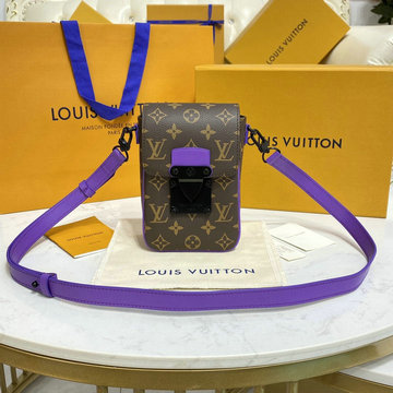 ルイヴィトン LOUISVUITTON 057-M81522Z　2022年最新入荷 Sロック ヴェルティカル ウエアラブル ウォレット 斜め掛け ショルダーバッグ フォンケース モノグラム