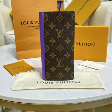 ルイヴィトン LOUISVUITTON 057-M81538　2022年最新入荷 ポルトフォイユ ブラザ NM 二つ折り長財布 ロングウォレット カードケース 札入れ モノグラム マカサー