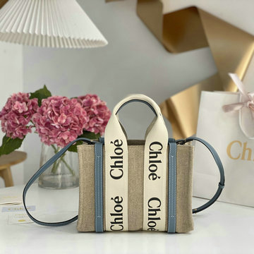クロエ CHLOE GH-CLE7666YQL　2022年最新入荷 Woody スモール トートバッグ ハンドバッグ 2way 斜め掛け ショルダーバッグ クロスボディバッグ
