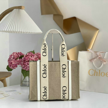 クロエ CHLOE GH-CLE7888YBS　2022年最新入荷 Woody ミディアム トートバッグ ハンドバッグ 2way 斜め掛け ショルダーバッグ クロスボディバッグ