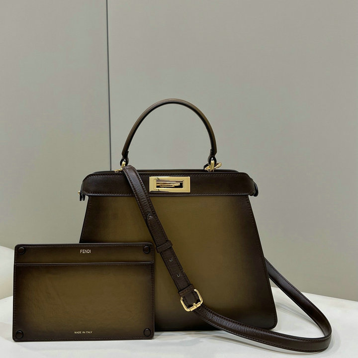 商品名称：フェンディ FENDI 168-FD70193LHG　2022年最新入荷 ピーカブー トートバッグ ハンドバッグ 2way ショルダーバッグ クロスボディバッグ レディースかばん