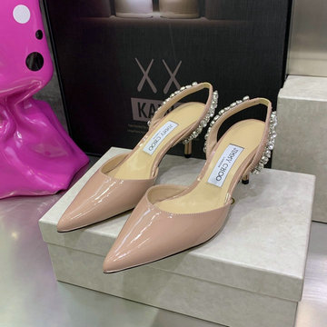 ジミーチュー JIMMY CHOO 99-JMCJ22001D　2022年最新入荷 パンプス ローヒールシューズ ピンヒール トンガリとう レディースユーズ