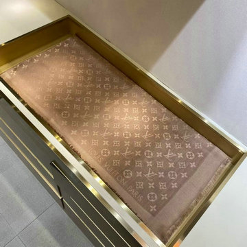 ルイヴィトン LOUISVUITTON AN-WJLV22023KF　2022年最新入荷 マフラー ショール モノグラム スカーフ シルク ウール M71329