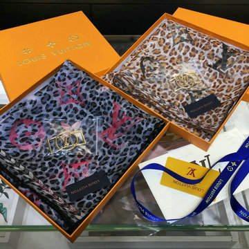 ルイヴィトン LOUISVUITTON 26-WJLV22019　2022年最新入荷 マフラー ショール スカーフ シルク M76685