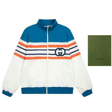 グッチ GUCCI MS-WTGG22001　2022年最新入荷 ジャケット トップスコート ロングスリーブ ファスナー開閉式 アウターコート