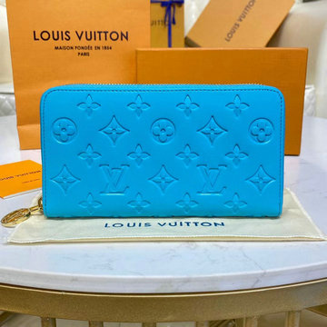 商品名称：ルイヴィトン LOUISVUITTON 057-M81512　2022年最新入荷 ジッピー ウォレット ファスナー長財布 ロングウォレット カード入れ ラムレザー