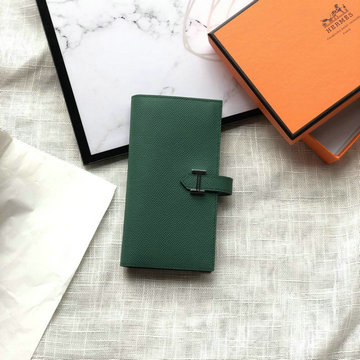 エルメス HERMES 063-H208SYNY　2022最新入荷 ベアン ロングウォレット 二つ折り長財布 ロングウォレット 札入れ カードポケット付き 小銭入れ コインケース ヴォーエプソン