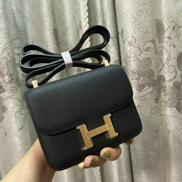 商品名称：エルメス HERMES 063-H108214SSJBK　2022最新入荷 コンスタンス ミニバッグ 斜め掛け ショルダーバッグ クロスボディバッグ レディースかばん エプソン