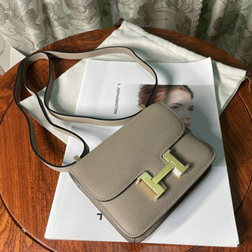 エルメス HERMES 063-H108214SSJLH　2022最新入荷 コンスタンス ミニバッグ 斜め掛け ショルダーバッグ クロスボディバッグ レディースかばん エプソン
