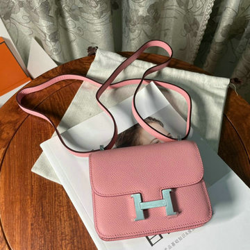 エルメス HERMES 063-H108214SSYNF　2022最新入荷 コンスタンス ミニバッグ 斜め掛け ショルダーバッグ クロスボディバッグ レディースかばん エプソン