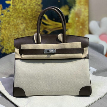 エルメス HERMES 063-HBK30BSPJWM　2022最新入荷 バーキンバッグ トップハンドルバッグ トートバッグ ハンドバッグ レディースかばん