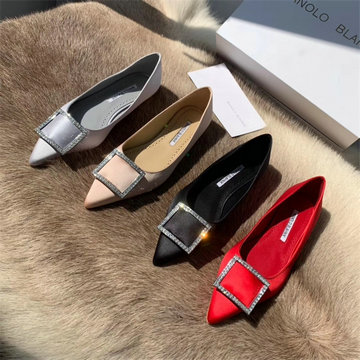 商品名称：マノロ ブラニク MANOLO BLAHNIK 26-MBJ22002X　2022年最新入荷 ウィメンズ パンプス ハンギシ ビジュー フラットシューズ レディースシューズ