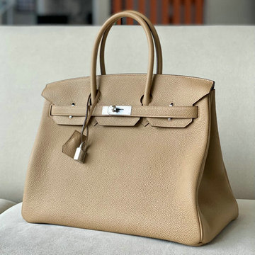 商品名称：エルメス HERMES 063-HBK35TGQYQX　2022年最新入荷 バーキンバッグ トップハンドルバッグ トートバッグ ハンドバッグ レディースかばん TOGO革