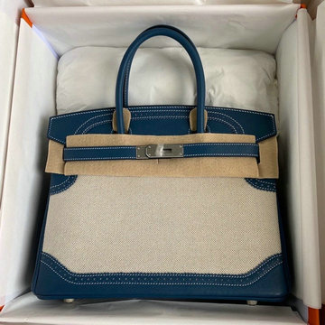 エルメス HERMES 063-HBK30SFPBYL　2022年最新入荷 バーキンバッグ トップハンドルバッグ トートバッグ ハンドバッグ レディースかばん swift革