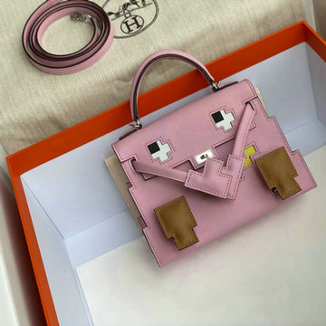 エルメスHERMES 063-HKDO24SYQF　2022最新入荷 ケリードール トップハンドルバッグ トートバッグ ハンドバッグ 2way 斜め掛け ショルダーバッグ クロスボディバッグ