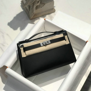エルメスHERMES 063-HKL22NPYBK　2022最新入荷 ケリー ミニバッグ トップハンドルバッグ トートバッグ ハンドバッグ 2way 斜め掛け ショルダーバッグ レディースかばん