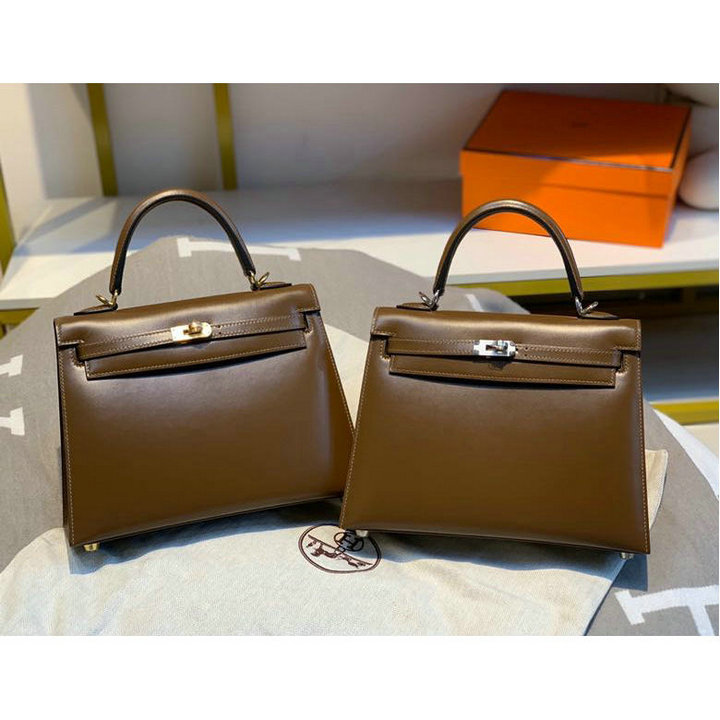 エルメスHERMES 063-HKL25BXQLZ　2022最新入荷 ケリー トップハンドルバッグ トートバッグ ハンドバッグ 2way 斜め掛け ショルダーバッグ レディースかばん