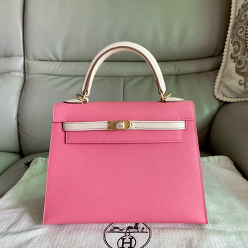エルメス HERMES 063-HKL25SSPJFB　2022最新入荷 ケリー トップハンドルバッグ トートバッグ ハンドバッグ 2way 斜め掛け ショルダーバッグ レディースかばん