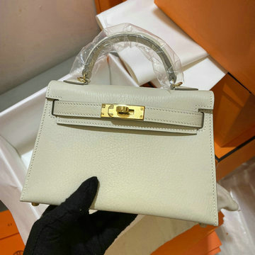 エルメスHERMES 063-HKL19YPJNB　2022最新入荷 ミニ ケリー トップハンドルバッグ トートバッグ ハンドバッグ 2way 斜め掛け ショルダーバッグ レディースかばん