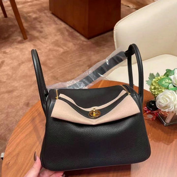 エルメス HERMES 063-HLD26CLJBK　2022年最新入荷 リンディ 斜め掛け ショルダーバッグ クロスボディバッグ スクエアバッグ レディースかばん