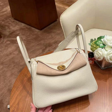 エルメス HERMES 063-HLD26CLJNB　2022年最新入荷 リンディ 斜め掛け ショルダーバッグ クロスボディバッグ スクエアバッグ レディースかばん