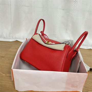 商品名称：エルメス HERMES 063-HLD26TCJRD　2022年最新入荷 リンディ 斜め掛け ショルダーバッグ クロスボディバッグ スクエアバッグ レディースかばん