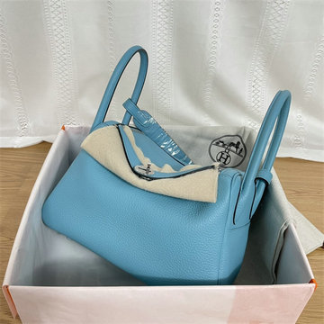 エルメス HERMES 063-HLD26TCYBL　2022年最新入荷 リンディ 斜め掛け ショルダーバッグ クロスボディバッグ スクエアバッグ レディースかばん