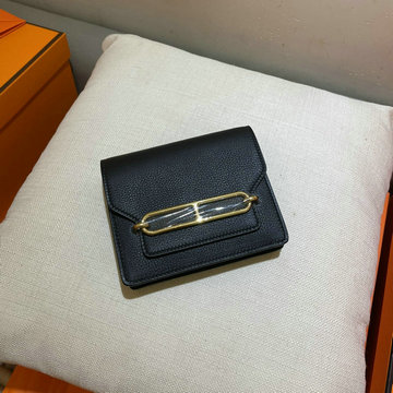 エルメス HERMES 063-HRL12EVJBK　2022年最新入荷 RoulisSlim ミニ ショルダーウォレット ブタ鼻 短財布 ウェストバッグ チェストバッグ クロスボディバッグ